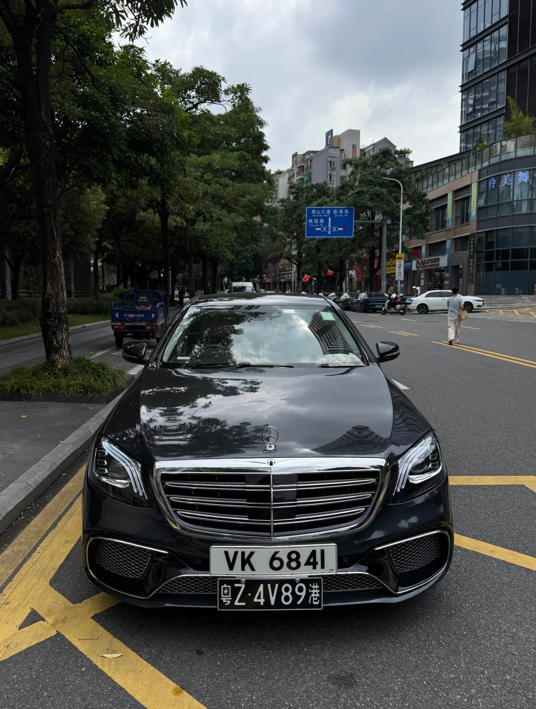 西装暴徒！HK 2014年奔驰S500 4.7T V8 全车升级AMG S65套